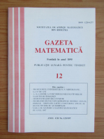 Gazeta Matematica, anul CII, nr. 12, 1997