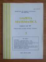 Gazeta Matematica, anul CIII, nr. 3, 1998