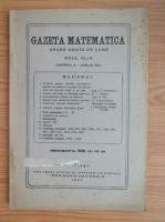 Gazeta matematica, anul XLIX, nr. 8, aprilie 1944