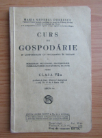 Maria Dobrescu - curs de gospodarie clasa a VII-a (1935)