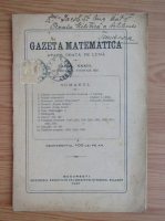 Revista Gazeta Matematica, anul XXXIII, nr. 3, noiembrie 1927