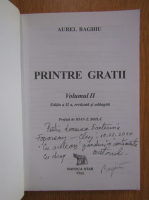 Aurel Baghiu - Printre gratii (volumul 2, cu autograful autorului)