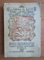 Giovanni Pascoli - Limpido Rivo (1933)