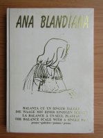 Ana Blandiana - Balanta cu un singur talger (editie in 4 limbi)