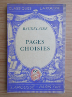 Charles Baudelaire - Pages choisies (1934)