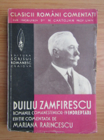 Anticariat: Duiliu Zamfirescu - Romanul Comanestilor, volumul 4. Indreptari (1939)
