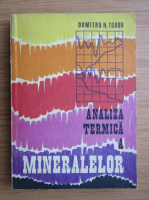 Dumitru N. Todor - Analiza termica a mineralelor