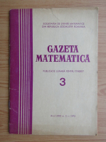 Gazeta Matematica, anul LXXX, nr. 3, 1975
