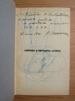 Petru Comarnescu - Chipurile si privelistile Americii (cu autograful autorului, 1940)