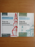 Petrus Alexandrescu - Teme de matematica pentru pregatirea la clasa si individuala (2 volume)