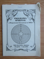 Programul spiritual al Simpozionului International de Yoga, Baile Herculane, 2006