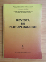 Revista de psihopedagogie, nr. 1, 2007