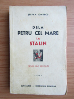 Stefan Ionescu - De la Petru cel Mare la Stalin (1942)