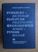 Stefana Kaldieva Zaharieva - Dictionar frazeologic roman-bulgar