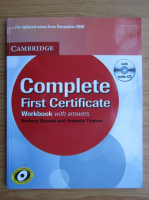 Barbara Thomas - Complete first certificate. Workbook with answers