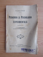 Edouard Claparede - Pedagogia si psichologia experimentala (1921)