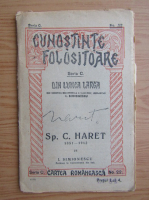 I. Simionescu - Sp. C. Haret (1939)