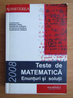 Mariana Craiu - Teste de matematica (2008)