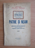 Marin Stefanescu - Patrie si neam (1928)
