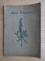 Mihail Sadoveanu - Dimineti de iulie. Stigletele (litografiata, 1927)