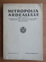 Revista Mitropolia Ardealului, anul XIX, nr. 1-3, ianuarie-martie 1974