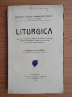 St. Calinescu - Liturgica (1911)