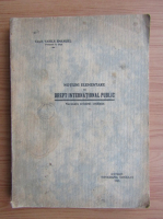 Vasile Emanuel - Notiuni elementare de drept international public (1925)
