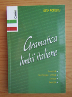Anticariat: Geta Popescu - Gramatica limbii italiene