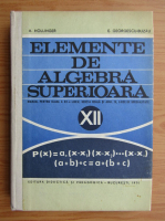 A. Hollinger - Elemente de algebra superioara