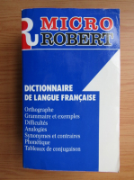 Alain Rey - Le Micro-Robert poche. Dictionnaire de langue francaise
