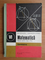 Ion Cuculescu - Matematica. Manual pentru clasa a VI-a