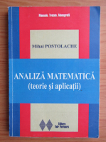 Mihai Postolache - Analiza matematica