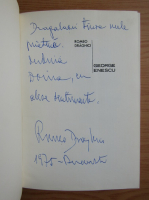 Romeo Draghici - George Enescu (cu autograful autorului)