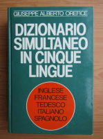 Dizionario simultaneo in cinque lingue