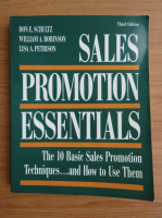Don E. Schultz - Sales promnotion essentials