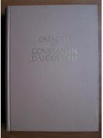 Anticariat: Omagiu lui Constantin Daicoviciu