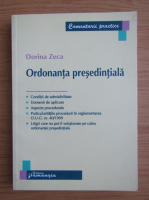 Dorina Zeca - Ordonanta presedintiala