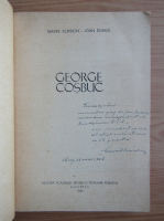 G. Scridon - George Cosbuc (cu autograful autorului)