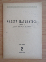 Gazeta Matematica, Seria A, anul LXXVI, nr. 2, februarie 1971