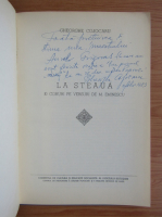 Gheorghe Cojocaru - La steaua. 10 coruri pe versuri de M. Eminescu (cu autograful autorului)