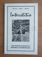 Interstitio, volumul 1, nr. 1, iunie 2007