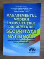 S. Negoita - Managementul modern in institutiile din domeniul Securitatii Nationale