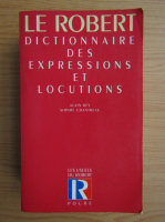 Alain Rey - Le Robert dictionnaire des expressions et locutions