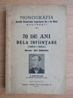 Dem. Radulescu - Monografia Scoalei Comerciale Superioare No. 1 de Baieti (1935)