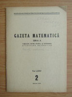 Gazeta Matematica, Seria A, anul LXXV, nr. 2, februarie 1970