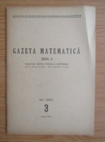 Gazeta Matematica, Seria A, anul LXXV, nr. 3, martie 1970