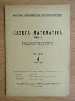Gazeta Matematica, Seria A, vol. LXXI, nr. 4, aprilie 1966