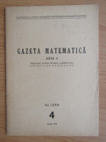 Gazeta Matematica, Seria A, vol. LXXVI, nr. 4, aprilie 1971