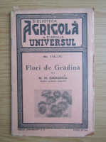 M. M. Georgescu - Flori de gradina (1944)