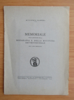 Memoriale. Bessarabia e della Bucovina settentrionale (1940)